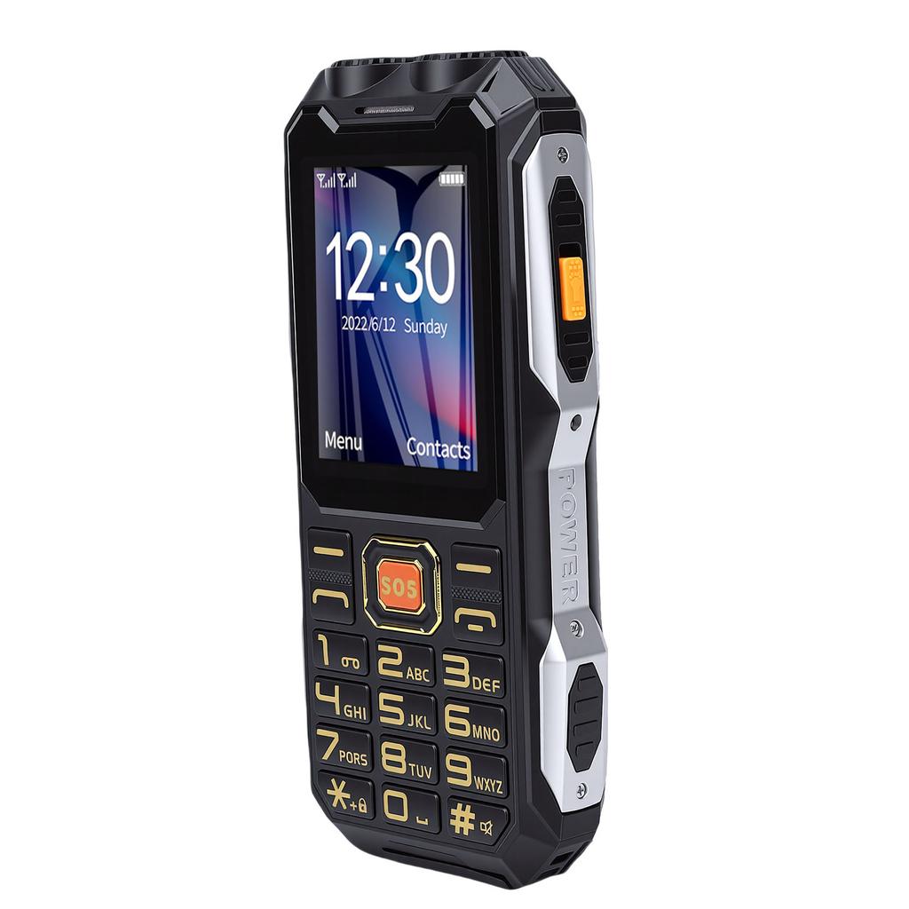 4G LTE Unlocked Phone with SOS Key 0.08MP Camera Dual SIM MP3 Call Text Messaging Function 2.4 Inch Large Screen
