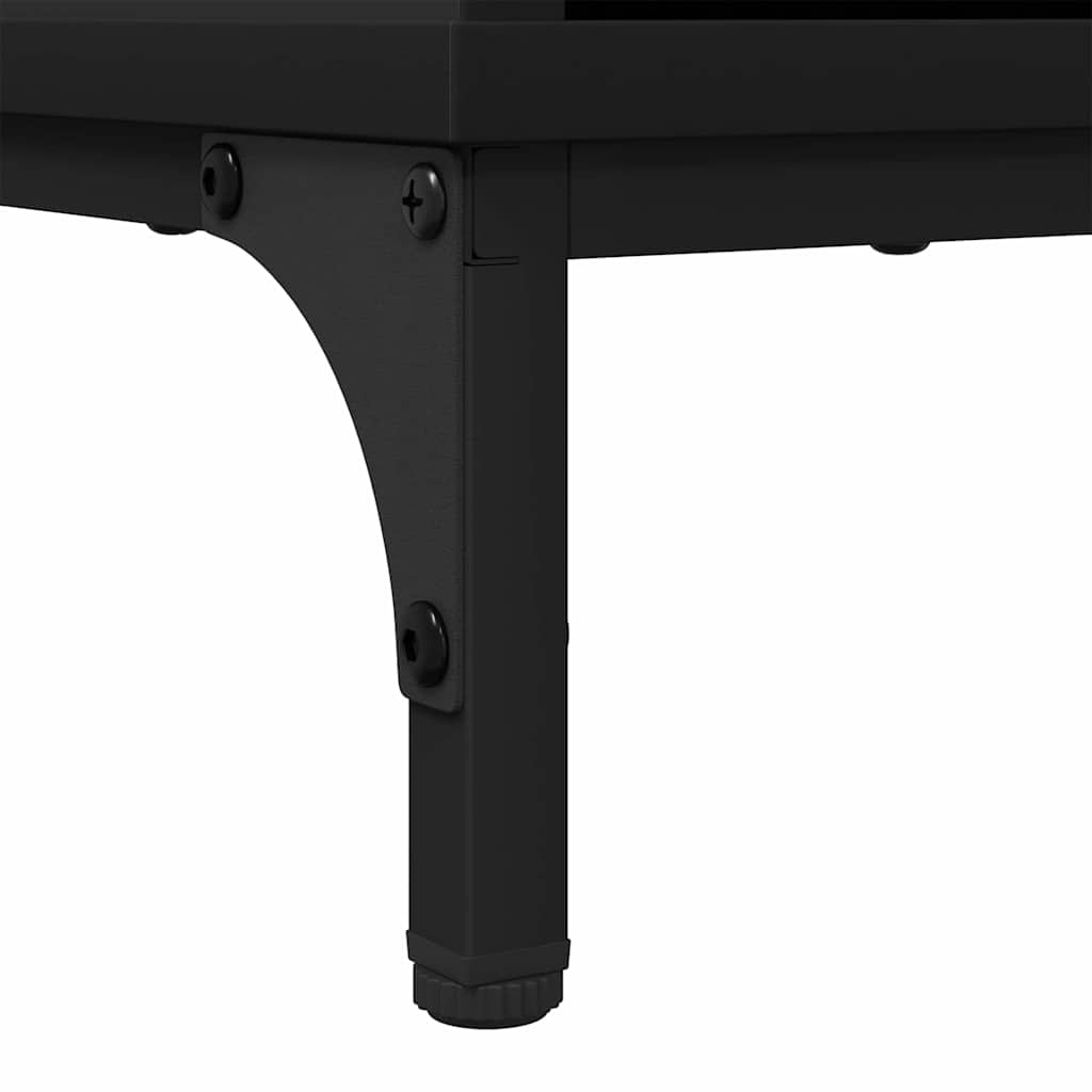 Bathroom Cabinet with Drawers Black 39.5 x 36 x 88 cm