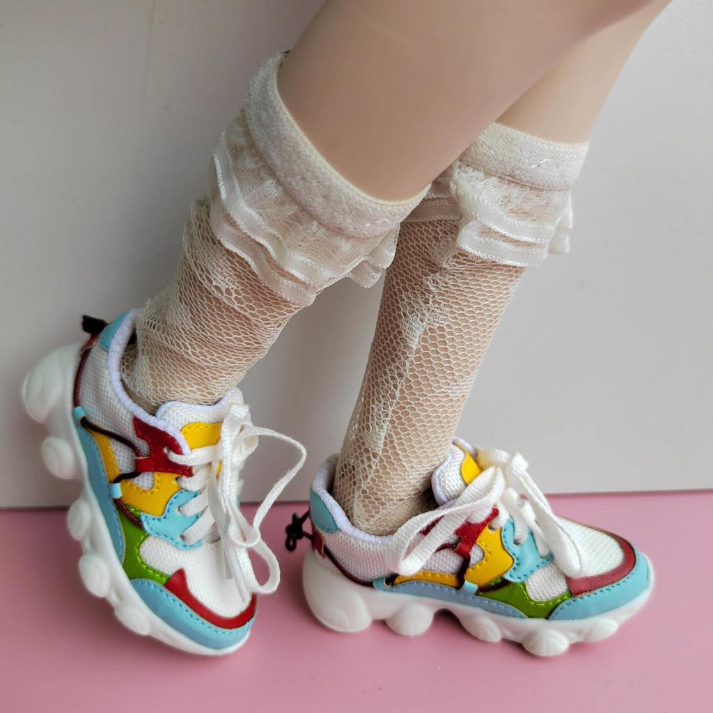 Doll Sports Platform Sneakers [Dolly Para] Shoes, Three-Quarter Shoes, (Three-Quarter, Khaki)