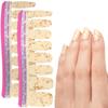 INCOCO Nail No Curing Just Stick Perfect for and "Rocky Road" Stickers, Required, On, Beige, Quick-Drying, Manicures, Pedicures, Self-Nails
