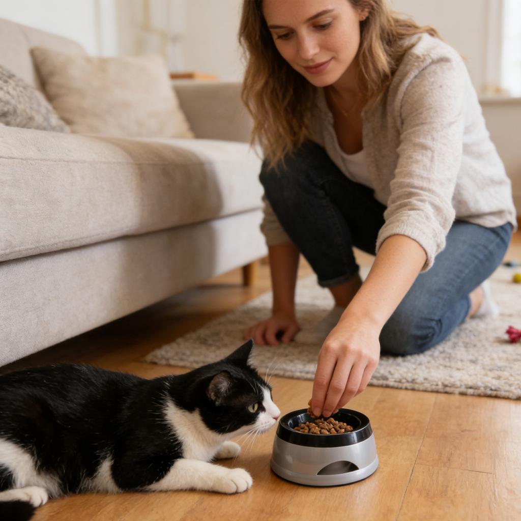 Spill-proof Dog Water Bowl | Slow Feeder Pet Bowl For Cats And Dogs | -spill Design