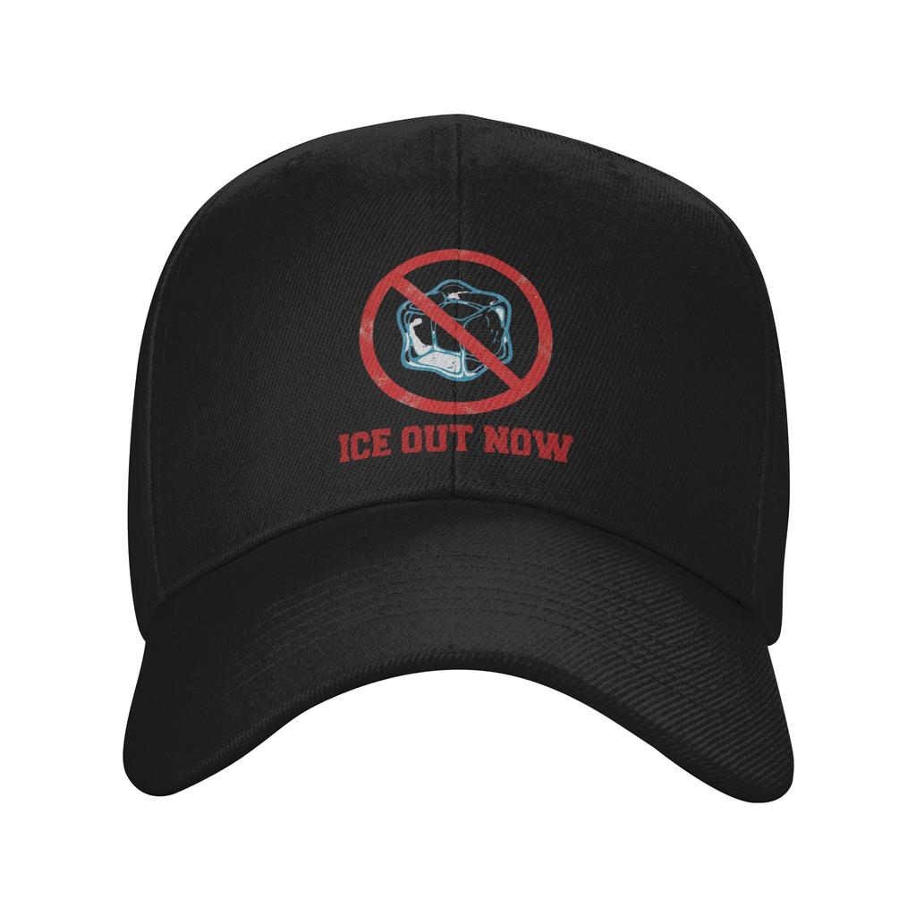 Unisex ice Out  Anti Ice Minneapolis Abolish Ice Hats Stylish Baseball Cap  Trucker Hat Golf Headewear Adjustable Fit