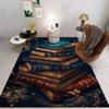 Vintage Secretary Flower Carpet Mysterious Ancient Book Anti Slip Carpet Suitable for Bedroom Living Room Home Decoration Carpet