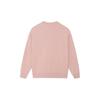 Li-Ning Vital Essential Embroidered Logo Crew Neck Sweatshirt Unisex Tops Soft-Mist-Pink AWDSC99-2