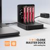 ADSA-M2C44 USB-C 4xNVMe M.2 40Gbps cooler