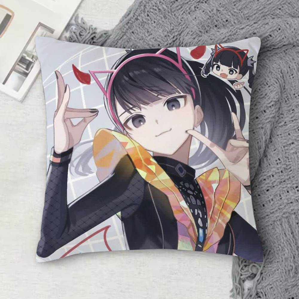 Babymetal Metal Forth Doublesided Printed Square Decorative Cushion Cover for Sofa Living Room Home Decor