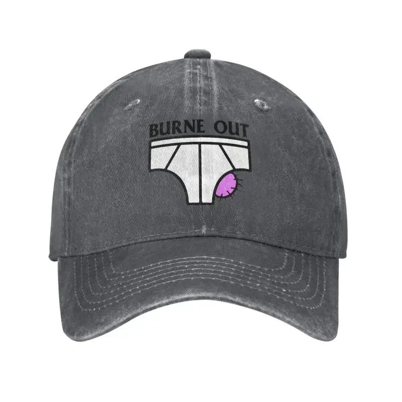 Custom Classic Cotton Burne Out Funny Quotes Baseball Cap for Men Women Breathable Dad Hat Sun Protection