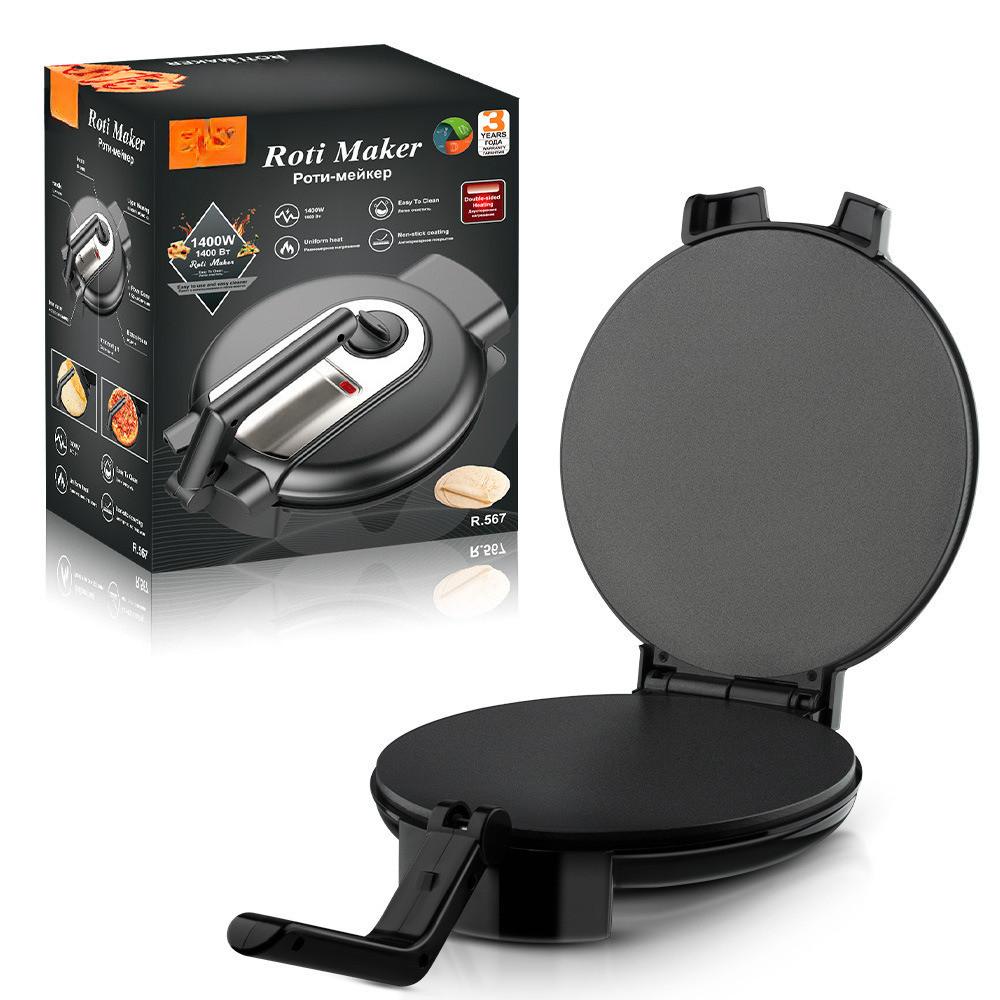 1400W Household Pancake Machine Double-sided Heating Electric Pancake Pan Kitchen Non-stick Coating Electric Roti Maker