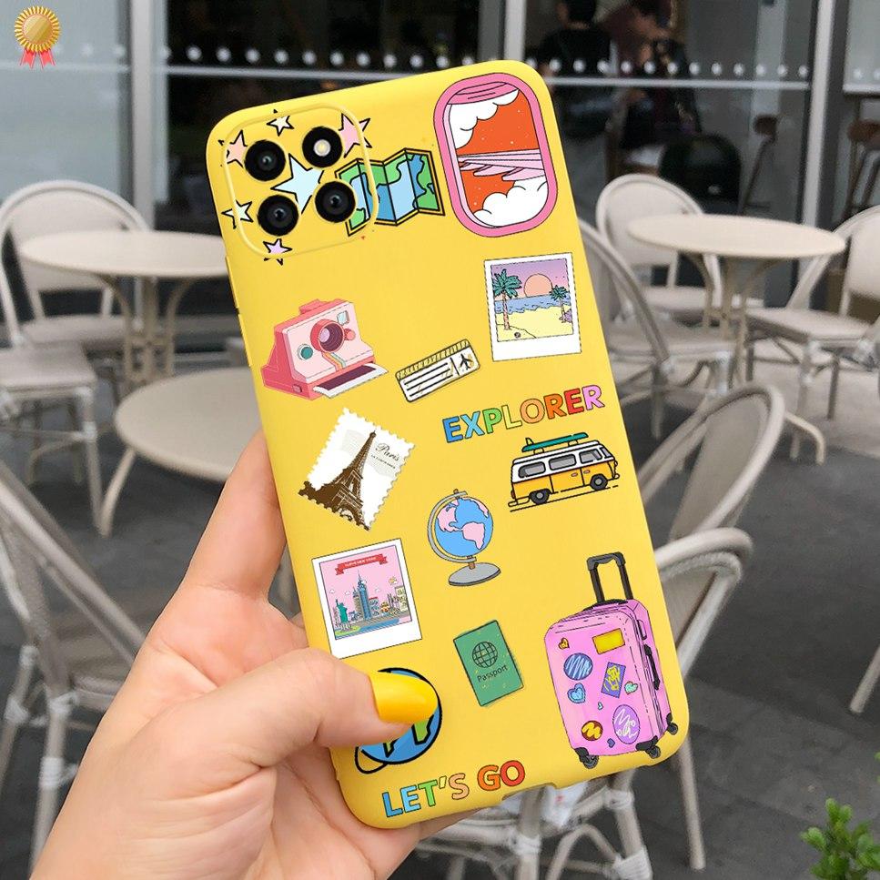 For Samsung A22 A22S 5G Case Cute Flower Butterfly Shockproof Silicone TPU Cover For Samsung Galaxy A22 A22S 5G Phone Case Funda