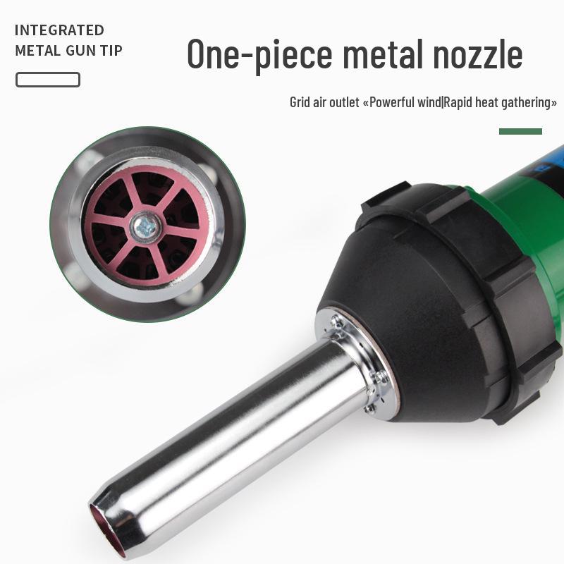 High-Power Plastic Welding Gun: Hot Air Tool for PVC Flooring, Leather, PP Sheets, PE Pipes, and PPR Plastics
