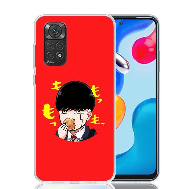 Mashle Magic And Muscles Phone Case For Xiaomi Redmi Note 15 14 13 12S 12 Pro Plus 11S 11E 11 11T 10S 10 Art Soft Pattern Cover