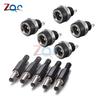 10PCS DC Power Connector Pin 2.1x5.5mm Female Plug Jack + Male Plug Jack Socket Adapter