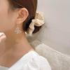Hot-selling New Pearl Purple Butterfly Earrings Super Fairy High Sense Internet Celebrity Korean Temperament Earrings