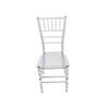 Clear Crystal Bamboo-Style Acrylic Chair for Outdoor Events and Dining