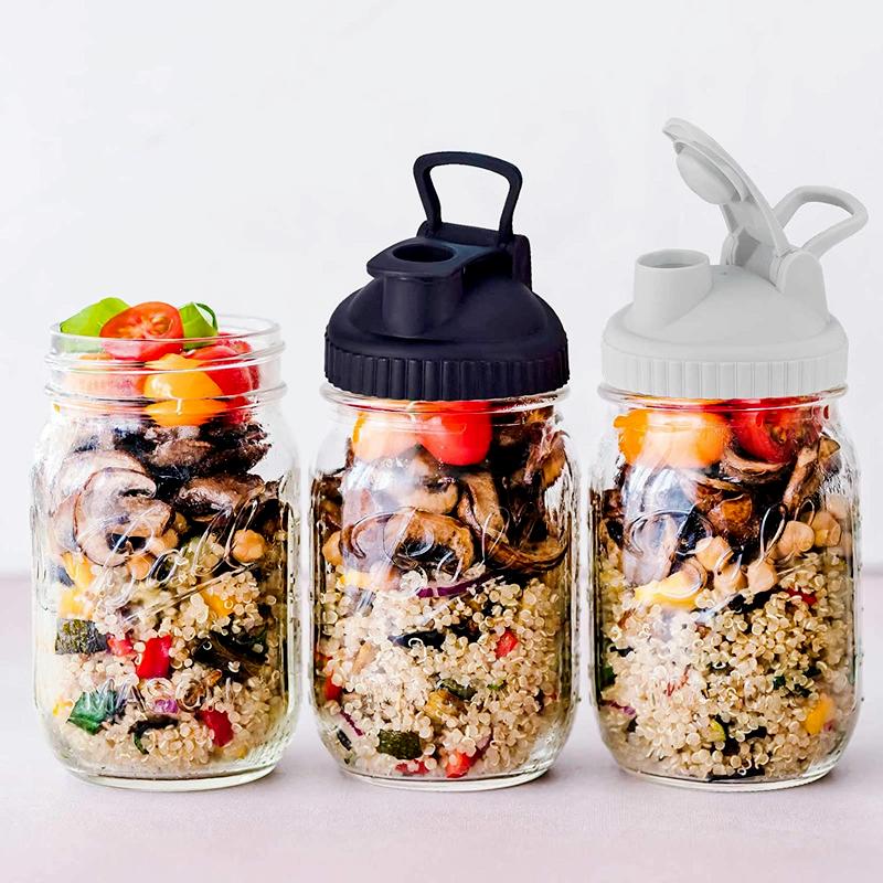 Buy 1Pc Wide Mouth Mason Jar Lids Reusable Canning Lids Flip Cap Lids