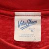 Velva Sheen 90s Made In USA Old Donald Print Short Sleeve T-shirt M Red Men's Used