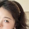 Resins Leopards Hair Hoop Cartoon Styles Headbands Softable Unique Hair Hoop for Girls and Women