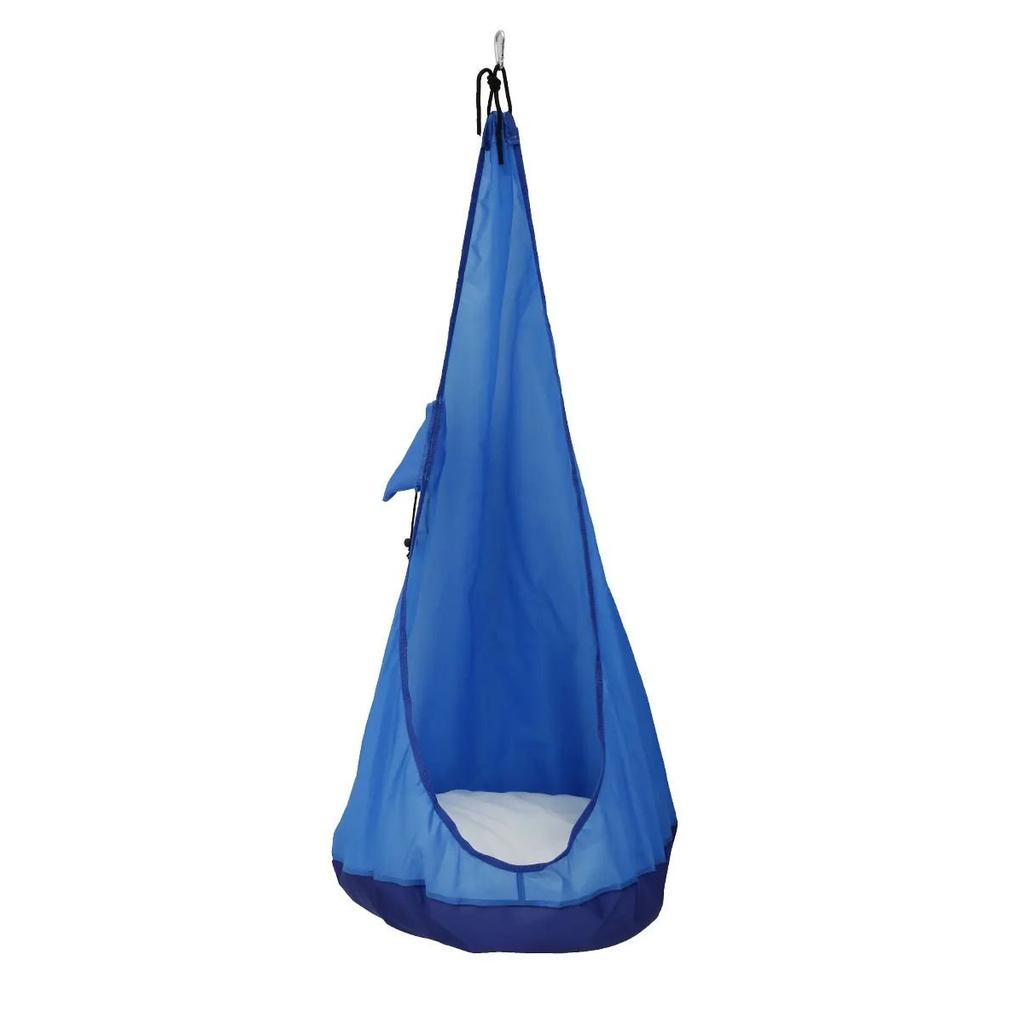 Tuinzwaai Cocoon Voor Kinderen Hangstoel Voor Kamer Blauw