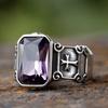 Fashion 2026 New Vintage 316L Stainless Steel Ring for Man Women Couple&Lover`s Gift Antique Jewelry
