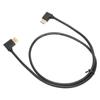 Displayport Cable 1.4 32.4Gbps 90 Degree Right Angle DP Male to DP Male Cable Support 8K 60Hz 4K 144Hz 2K 165Hz