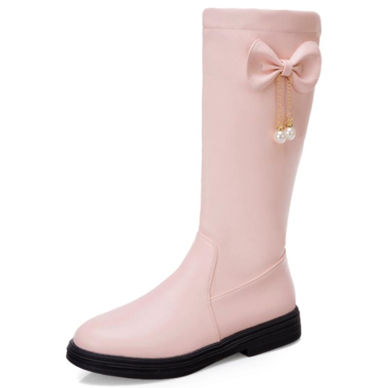 Sweet Knee High Boots Women Winter