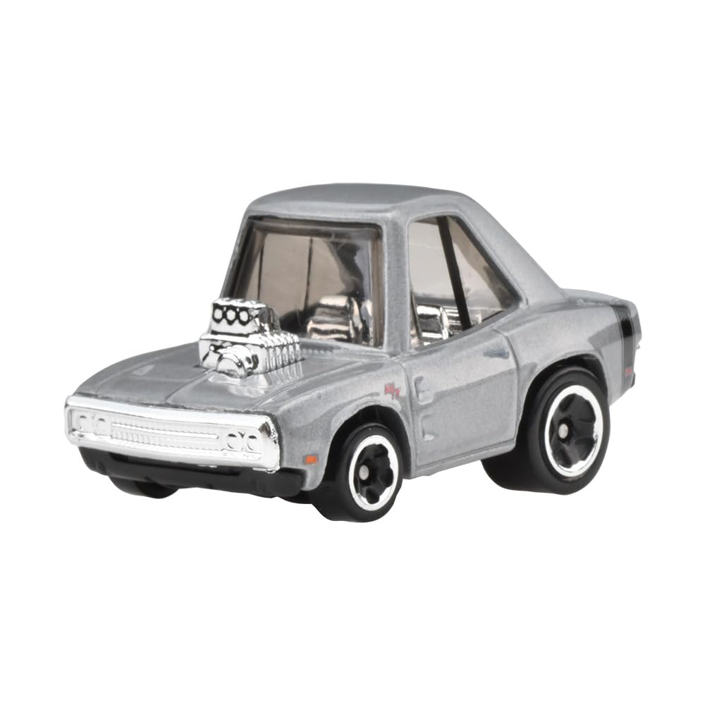 Hot Wheels Basic Car '70 Dodge Charger Vehicle Toy, Silver, HXR25, for Ages 3 and Up