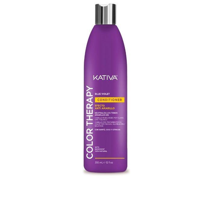 Hydratant et nutritif COLOR THERAPY BLUE VIOLET ANTI EFECTO AMARILLO acondicionador 355 ml