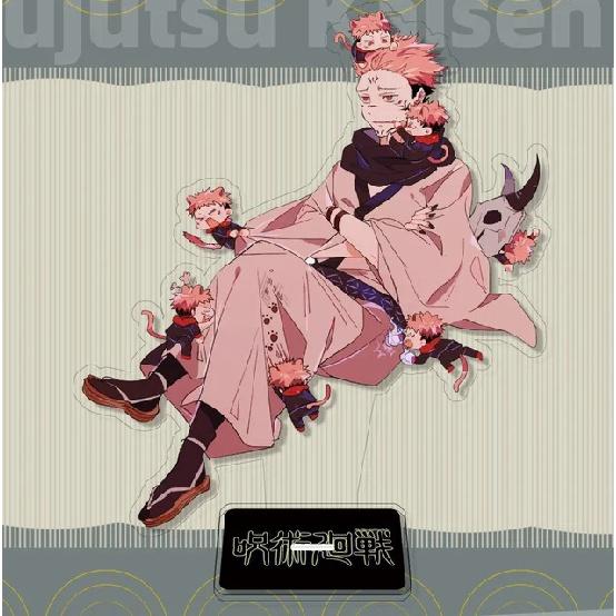 Аниме дзюдзюцу Кайсен фигурка Юджи Итадори косплэй акриловая подставка для аксессуаров — фото 17