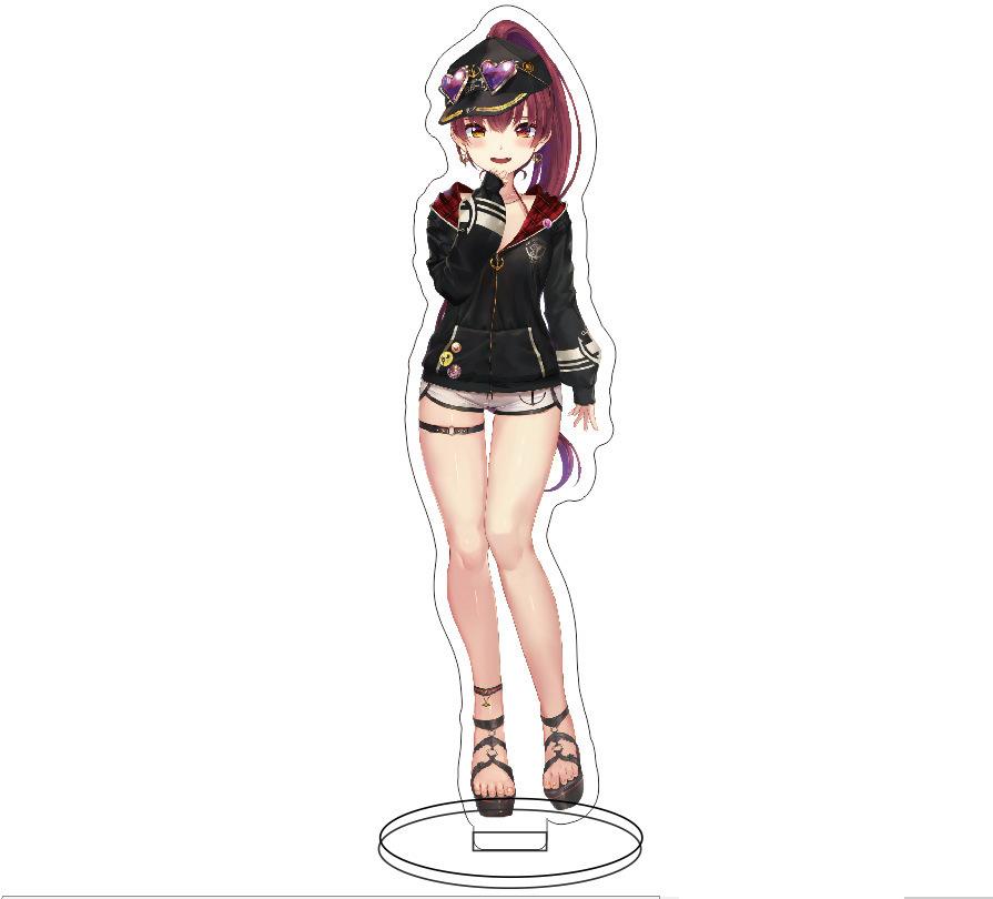 HOT Hololive style Hololive virtual YouTuber activity game character 15CM HD acrylic stand desktop ornament Boy girl
