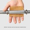 Nonslip Fingerless Weightlifting Glove Palms Protectors Four Finger Fitness Exercise Dumbbells Glove Workout Hand Grip