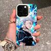 Custodia Cool per Telefono Jujutsu Satoru Gojo Per IPhone 17 Pro Max 16 15 14 13 11 12 Mini Xs Xr 8 Plus Se Colore Argento Cover