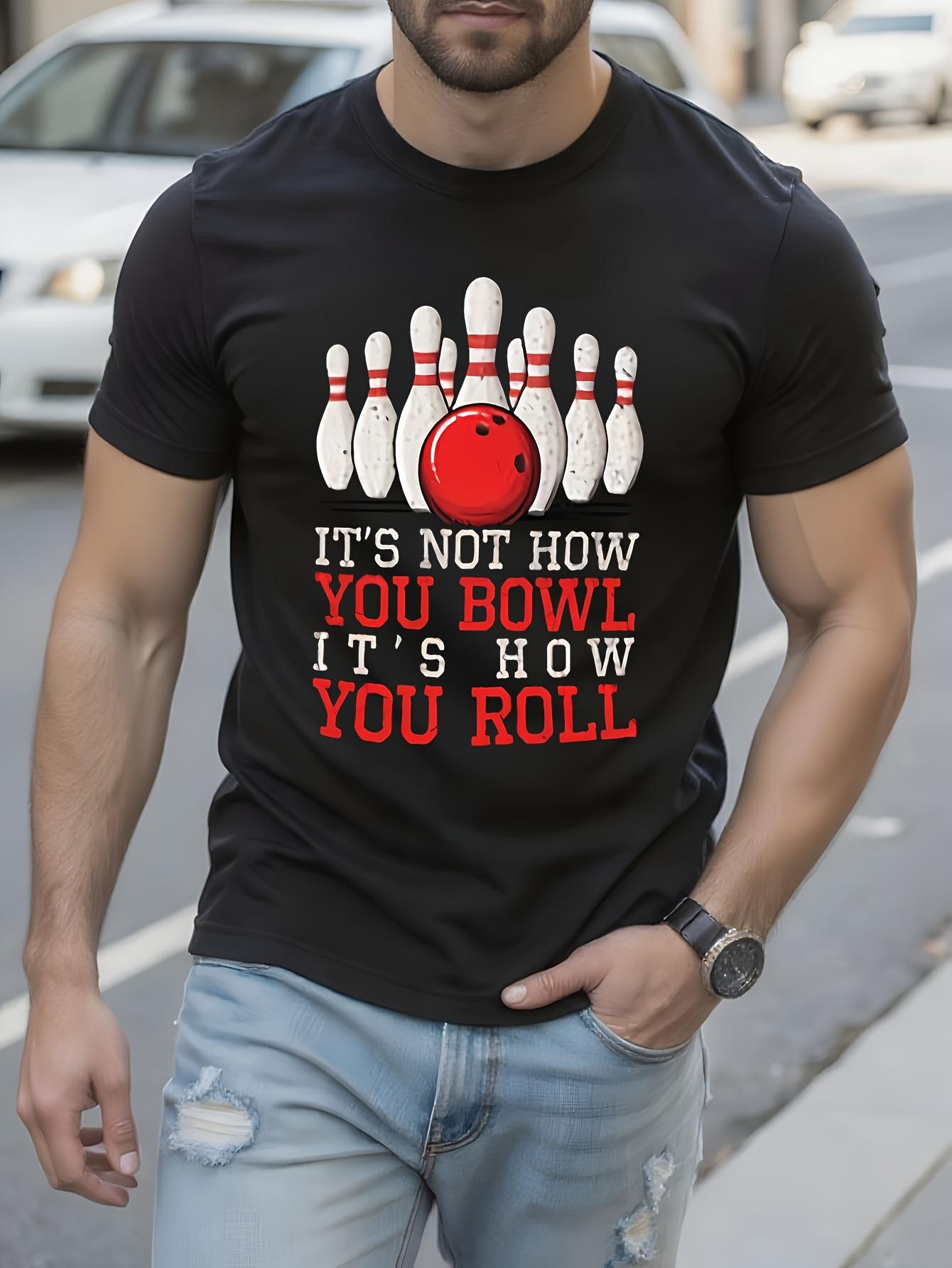 Bowling Graphic Tshirt Graphic Tshirt XL
