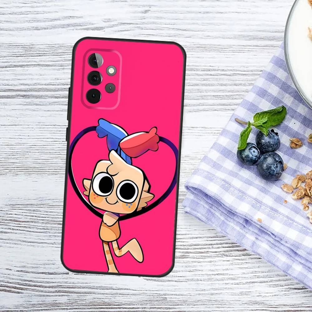 

Чехол для телефона G-Goob D-Dandys World для Samsung Galaxy A13, A21s, A22, A31, A32, A52, A53, A71, A80, A91, мягкий черный чехол для телефона Samsung a21s