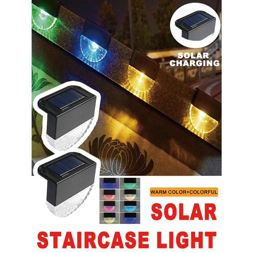 Solar Wall Lamp Outdoor Waterproof Solar Powered Light UP and Down Illuminate Home Garden Yard Decoration Outside Sunlights