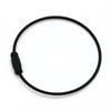 10-100 Stück Edelstahl Draht Schlüsselring Schlüssel Schlüsselanhänger Kreis Seil Kabel Schlaufe Outdoor Camp Gepäckanhänger Schraubverschluss Gadget