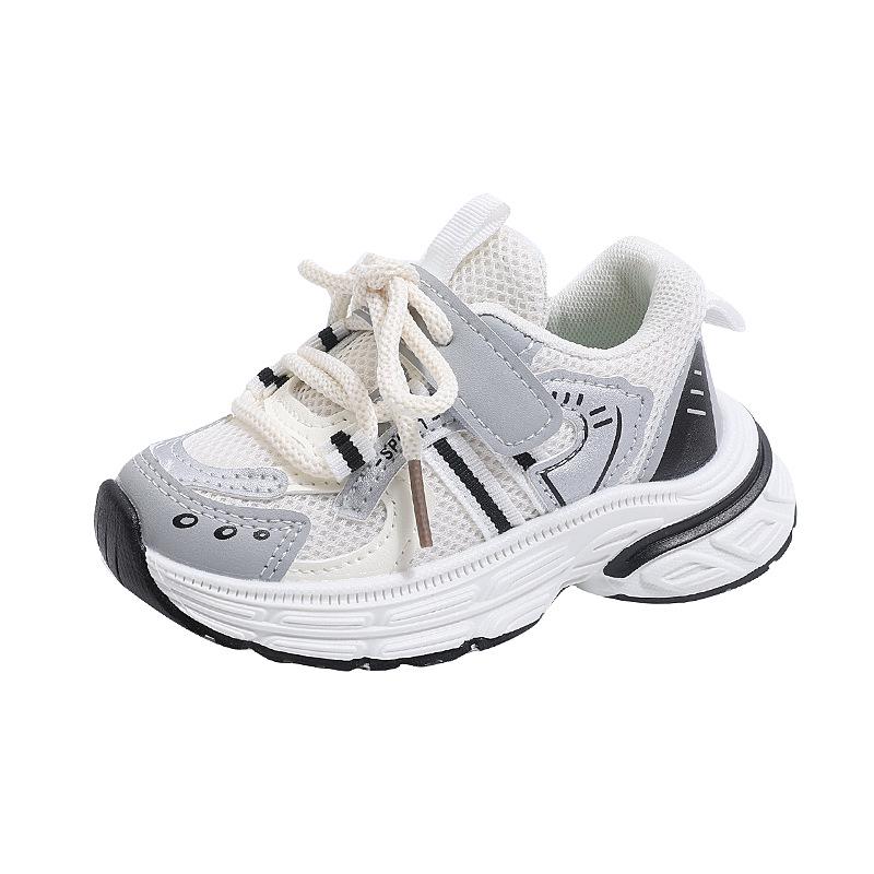 2025 Spring New Arrivals: Kids' Mesh Breathable Sports Running Shoes for Boys and Girls