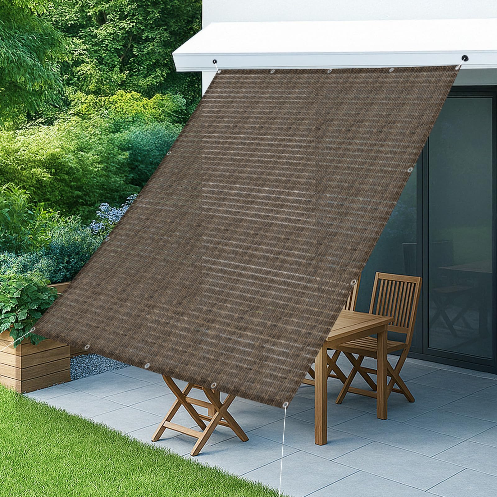 

LOVE STORY Солнцезащитный козырек Ажурный Мокко Прохладный бриз Садовая тень (180x240см) Цвет, Оттенок, Солнцезащитный козырек, Тент,