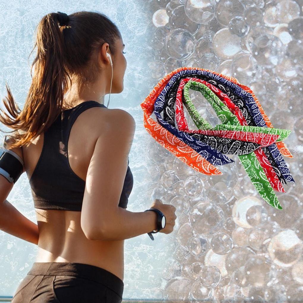 Women's Daily Fashion Outdoor Sports Cooling Scarf