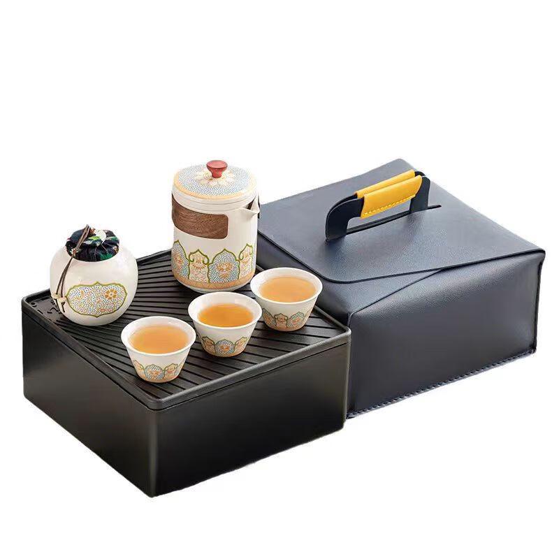 Ceramic Business Tea Set Gift Pack