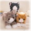 N80C Lovely And Soft Stuffed Cats Plushie Realistics Kitten Toy Accessory For Ornament And Decoration Lovely Gifts Ideas