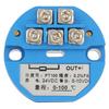 0 - 100 Grad PT100 Temperatursender DC24V Ausgang 0-10V Sensor Temperatursender Temperatursendermodul