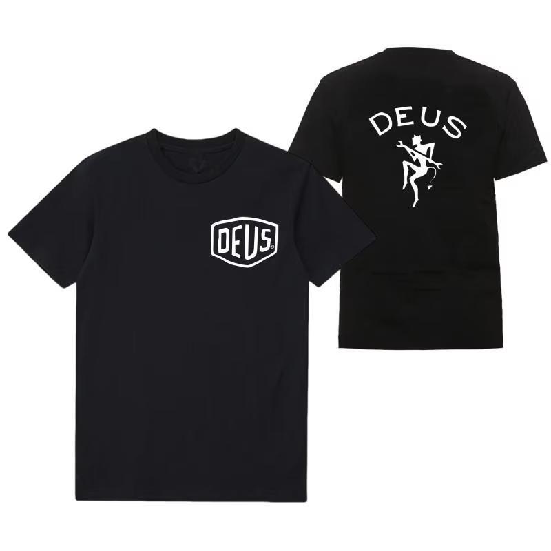 

DEUS EX MACHINA Чоловічий одяг Футболки Модний тренд Короткий рукав Вуличний стиль MX Літні футболки з круглим вирізом Y2k Короткі рукави Класичні M