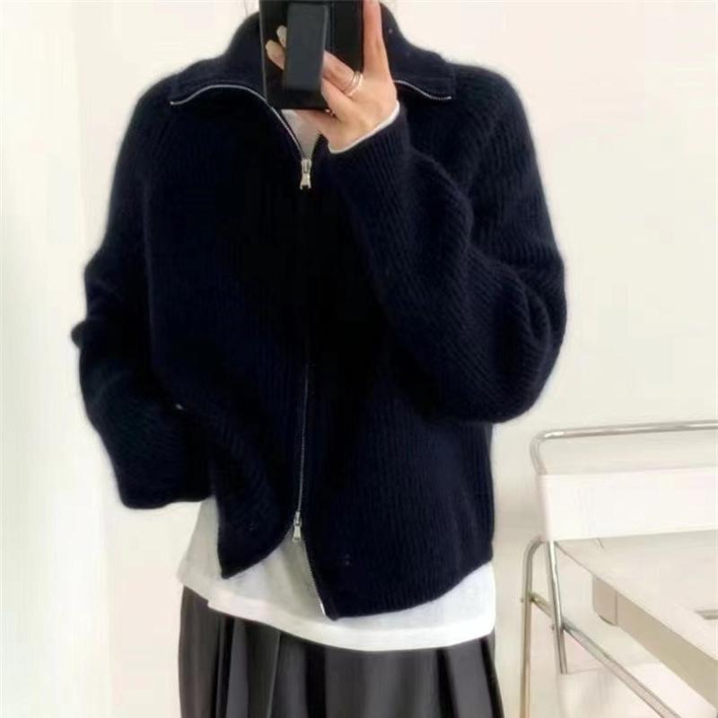 Женский свитер на молнии — фото 7