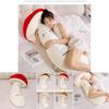 Cozy Mushroom Cartoon Pillow With Embroidered Flower Pattern For Sleep And Lounge Comfort