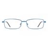 Full Rim Rectangle Purplish Navy Blue Smartbuy Collection Leyton 510 Fashion Unisex Eyeglasses