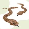 Simulated Giant Snake Plush Toy Long Animal Hand Puppet Toy Stuffed Snake Doll  for Children Boys