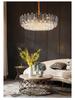 Luxurious Postmodern Crystal Chandelier - Modern Minimalist Lighting Fixture for Living Room, Bedroom, or Restaurant