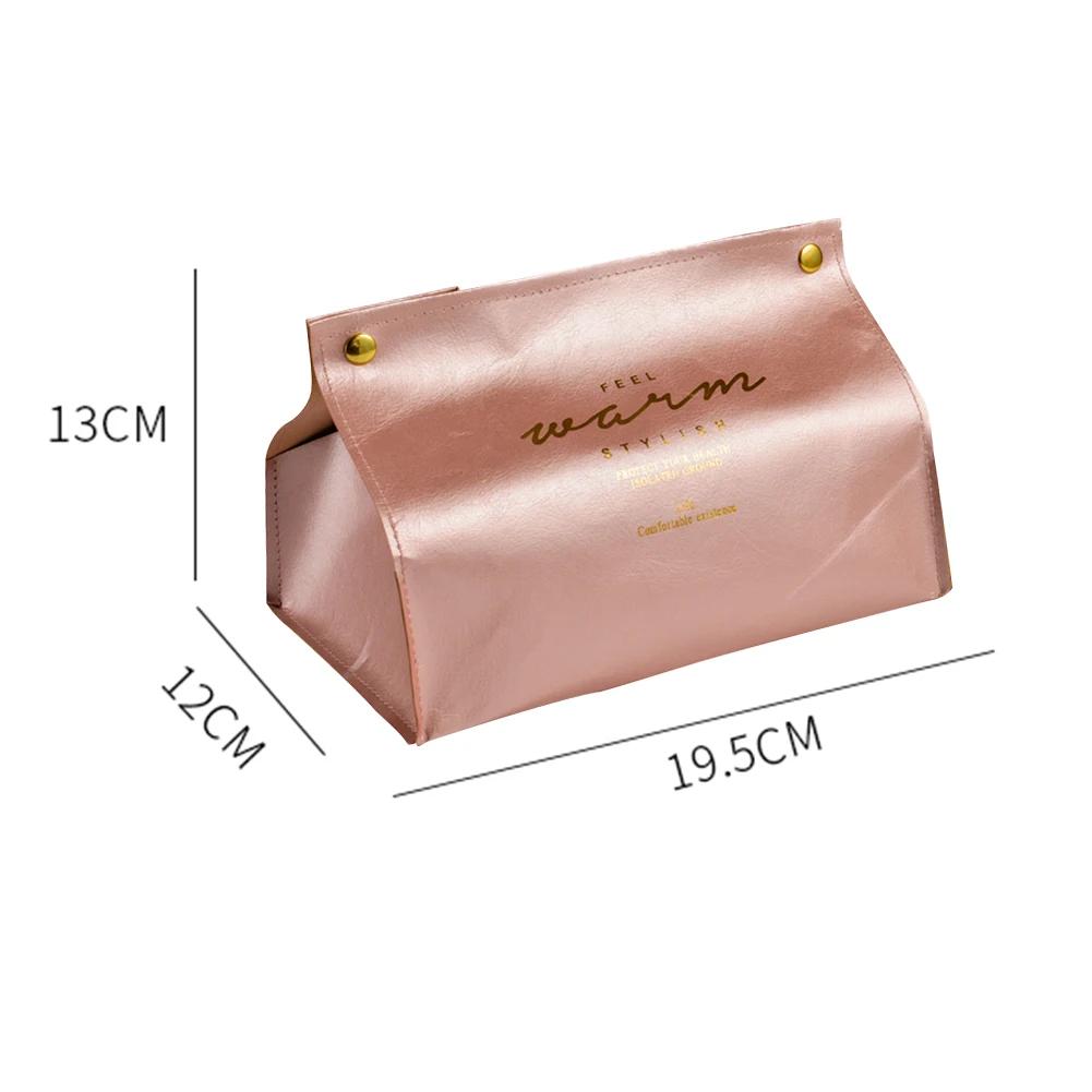 

Прочная настольная коробка для салфеток, бумажная коробка для салфеток, практичная многофункциональная классическая кожаная коробка для хранения, домашний декор