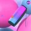 Newmine BT70 Portable Bluetooth Speaker with Colorful Lights