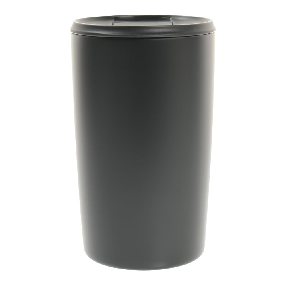 Kubek termiczny z izolacją próżniową z pokrywką 400ml Czarny BK JDP-400